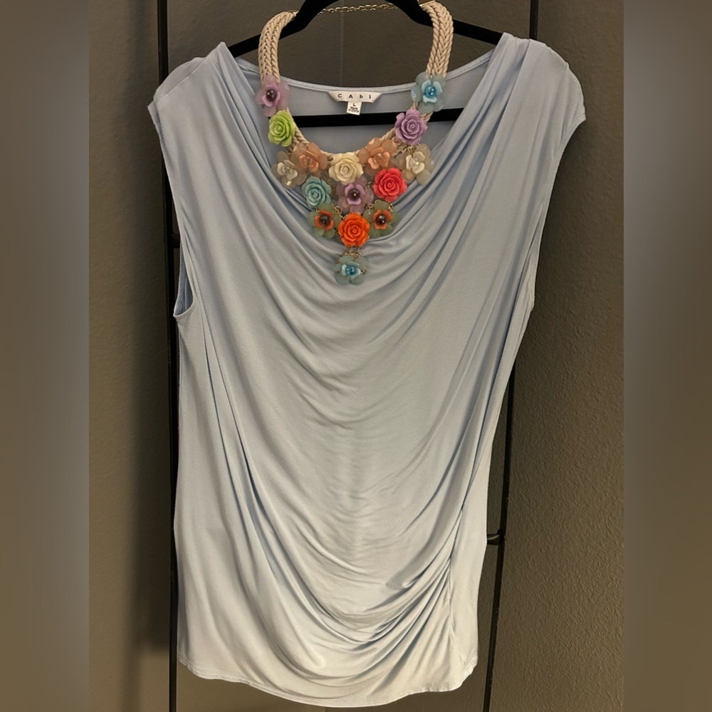 Cabi light blue size L blouse